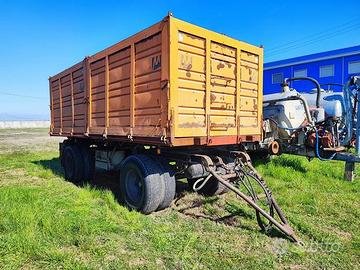 Rimorchio agr. Adige 80q-2 assi-fr.aria