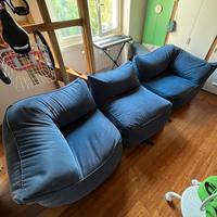 Divano pianca blu navy