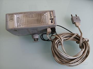 flash Sunpak 7 storico e da collezione