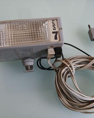 flash Sunpak 7 storico e da collezione