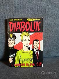 Libro fumetto Diabolik Swiss L'arresto di Eva 105