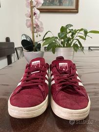 Adidas Campus Bordeaux / Burgundy - Taglia 38