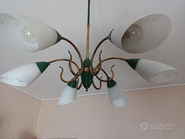 lampadario originale anni 50