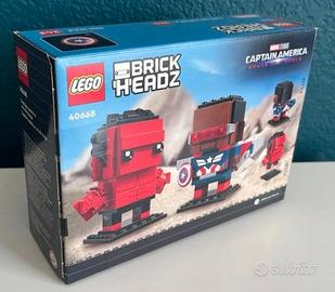 LEGO 40668 Captain America & Hulk Rosso