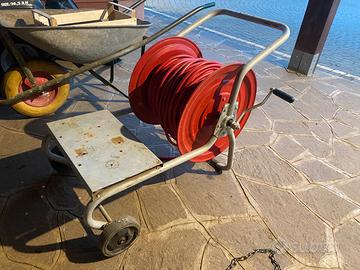 Carrello per pompa irroratrice