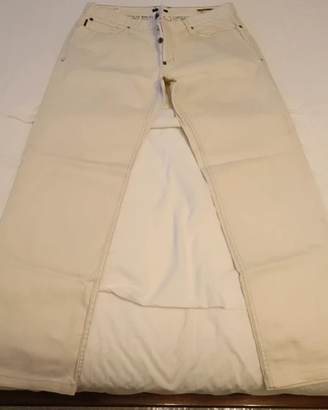 Pantalone Sisley Denim panna / bianco - Taglia 46