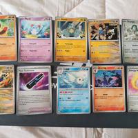 10 Carte Pokémon Miste (ITA/JAP/CHI)