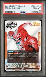 PSA 10 MAJIN BUU SB01-029 DRAGON BALL MANGA JAP