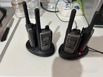 Motorola Talmabout Walkie Tolkie set da 4