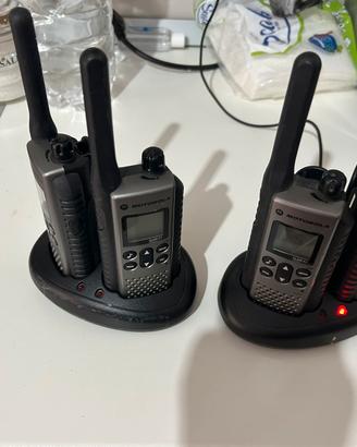 Motorola Talmabout Walkie Tolkie set da 4