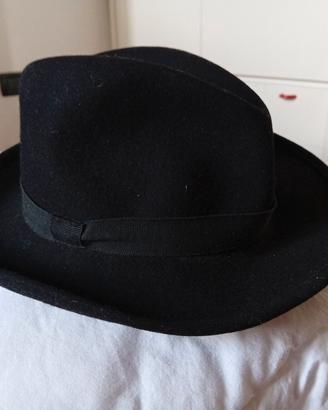 cappello da uomo feltro nero