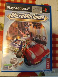 Gioco micromachine PlayStation 2