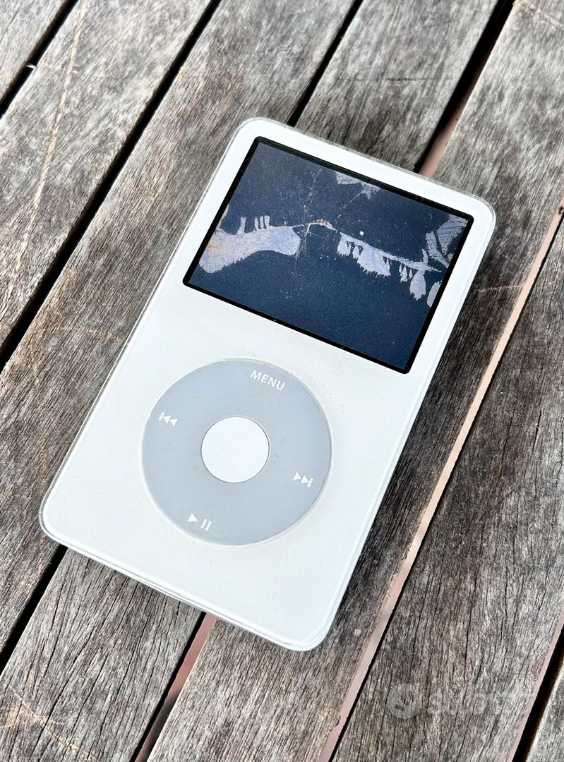 Apple iPod Classic 30GB 5th Gen A1136 Bianco Rotto - Audio/Video