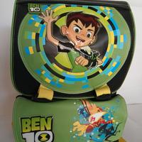 ZAINO SCUOLA BEN 10 ESTENSIBILE MULTIZA