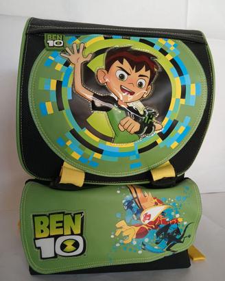 ZAINO SCUOLA BEN 10 ESTENSIBILE MULTI