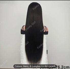 Parrucca capelli veri umani nuova