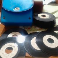 lotto di 40 dischi in vinile 45 giri 