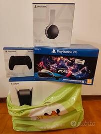 PlayStation 5 più VR  cuffie WI-FI JOISTICK 