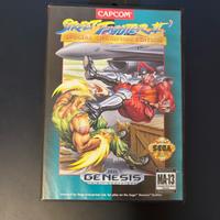Street Fighter 2 - Sega Genesis con adattatore