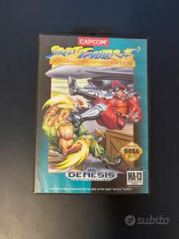 Street Fighter 2 - Sega Genesis con adattatore