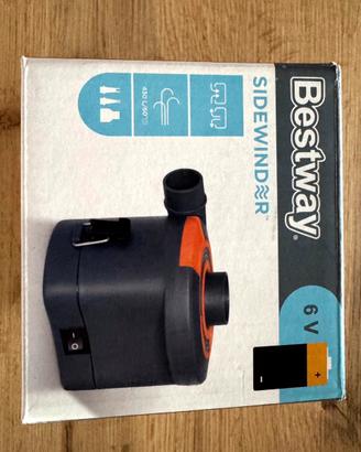 Tenda +materassino+ pompa a pile