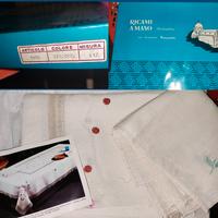 Tovaglia Vintage 12 posti misto Lino