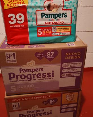 Pannolini Pampers taglia 5, 181 pezzi