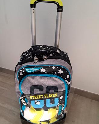 ZAINO TROLLEY SEVEN PER SCUOLA