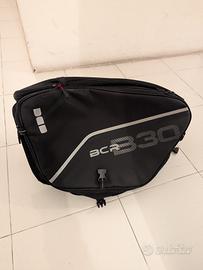 Borse laterali moto BCR30 con kit fissaggio