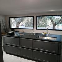 Cucina isola Snaidero Frame laccata 104x256