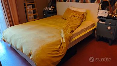 Letto MALM ikea con doghe LEIRSUND Ikea