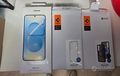 2 Cover ed una pellicola per samsung s25 