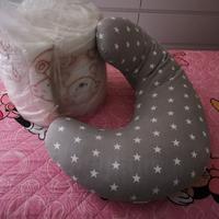 cuscino allattamento, paracolpi culla e fascia