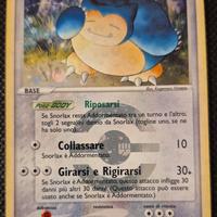 Carta Pokemon Snorlax Holo Reverse Italiana