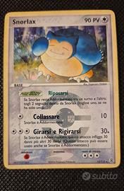 Carta Pokemon Snorlax Holo Reverse Italiana