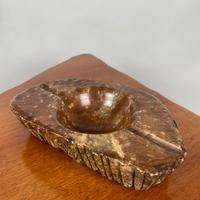 Posacenere vintage in onice naturale modernariato