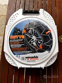 Catene neve weissenfels sette 215/60r17 225/60r17