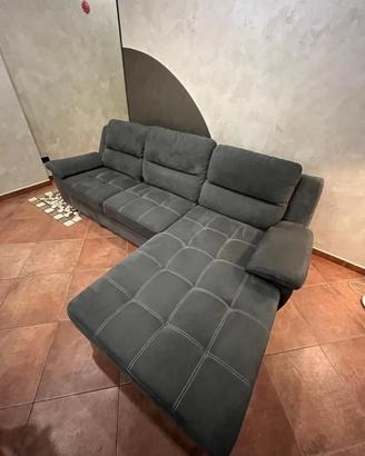 Divano con penisola a letto