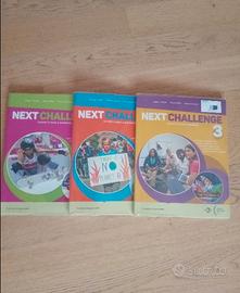 Libro inglese: Next Challenge 1,2 e 3
