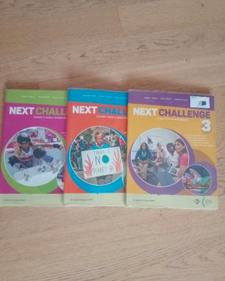 Libro inglese: Next Challenge 1,2 e 3