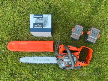 Motosega a batteria Husqvarna T542iXP + 2 batterie