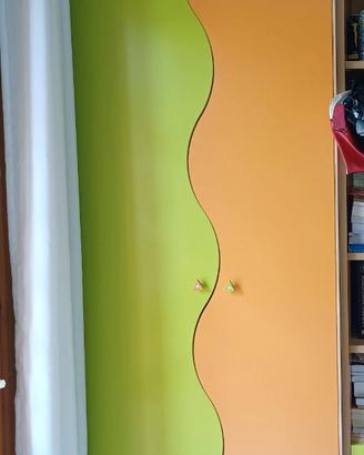 Armadio per cameretta per bambini 240x90x60