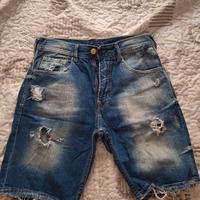 Shorts Uomo Denim Zara EUR 38 TG S