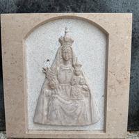 Quadro in marmo Madonna di Anzano di Puglia