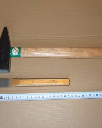 Set Wurth martello 800 grammi e scalpello lamiera