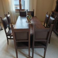 TAVOLO INIZI 900 IN STILE NEORINASCIMENTALE