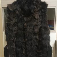 gillet pelliccia vera