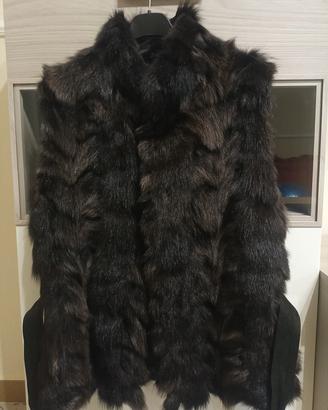 gillet pelliccia vera