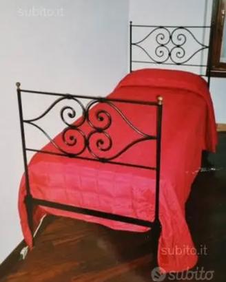 letto epoca ‘700 in ferro battuto
