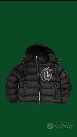 giaccone piumino nero corvidae puffer bomber